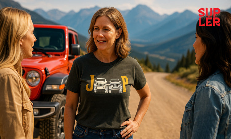 Blog Review: The Jeep Lady Shirt - Not for the Shy