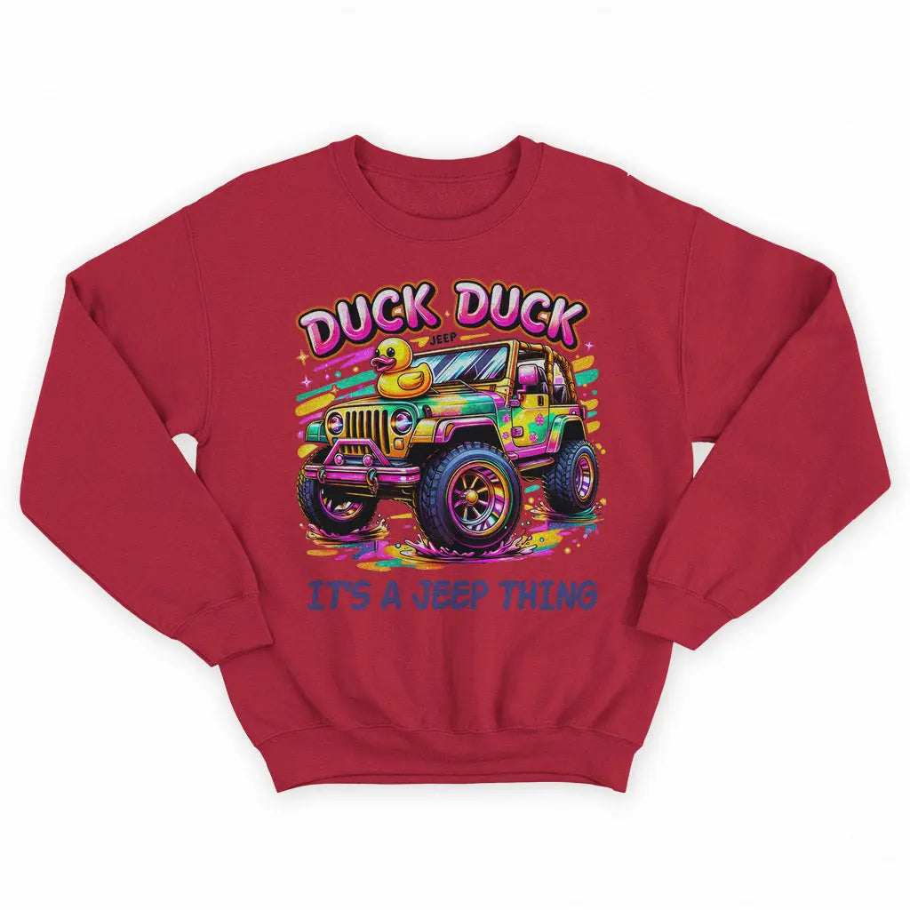 Jeep Duck It's a Jeep Thing Pocket Hoodie T-Shirt Supler Store