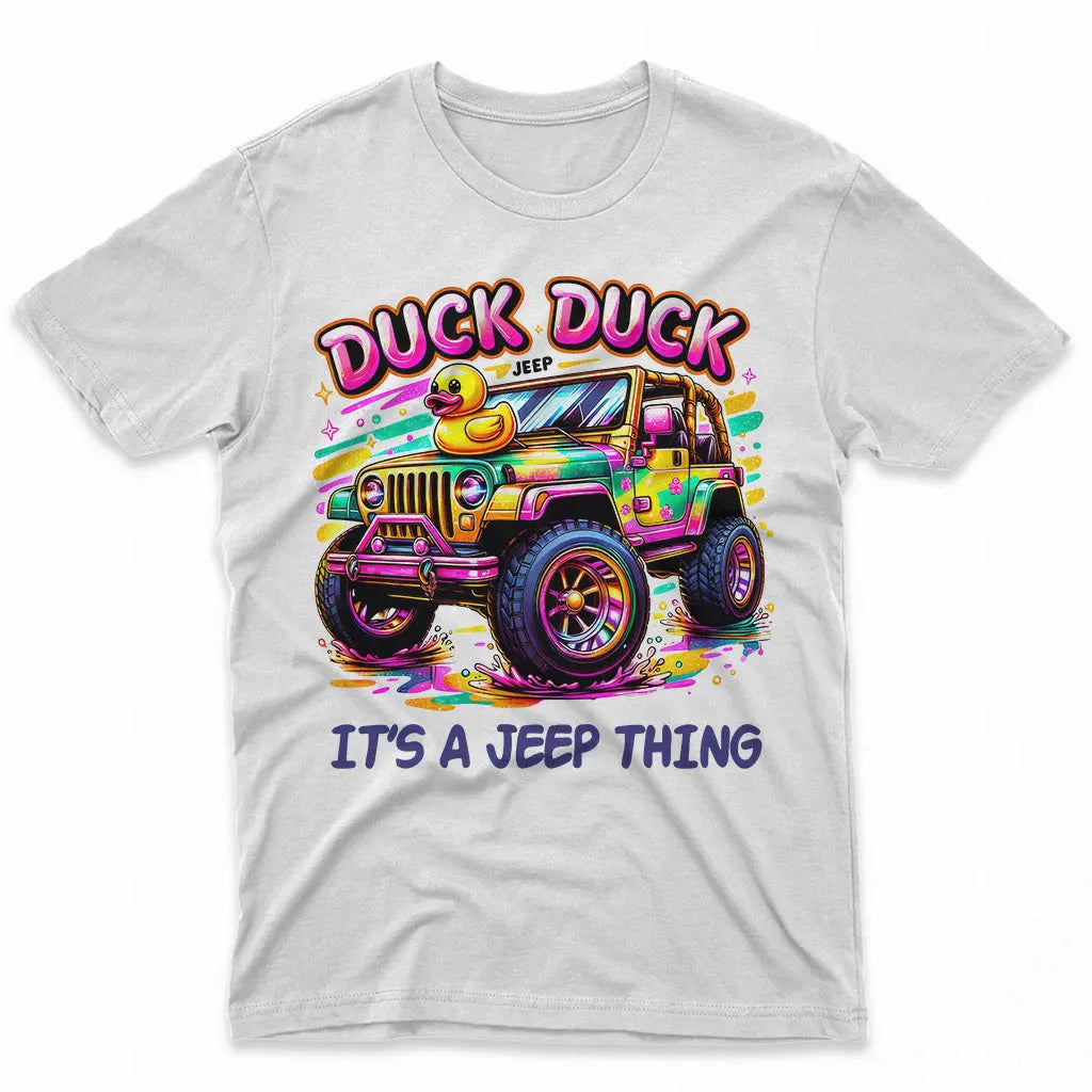 Jeep Duck It's a Jeep Thing Pocket Hoodie T-Shirt Supler Store