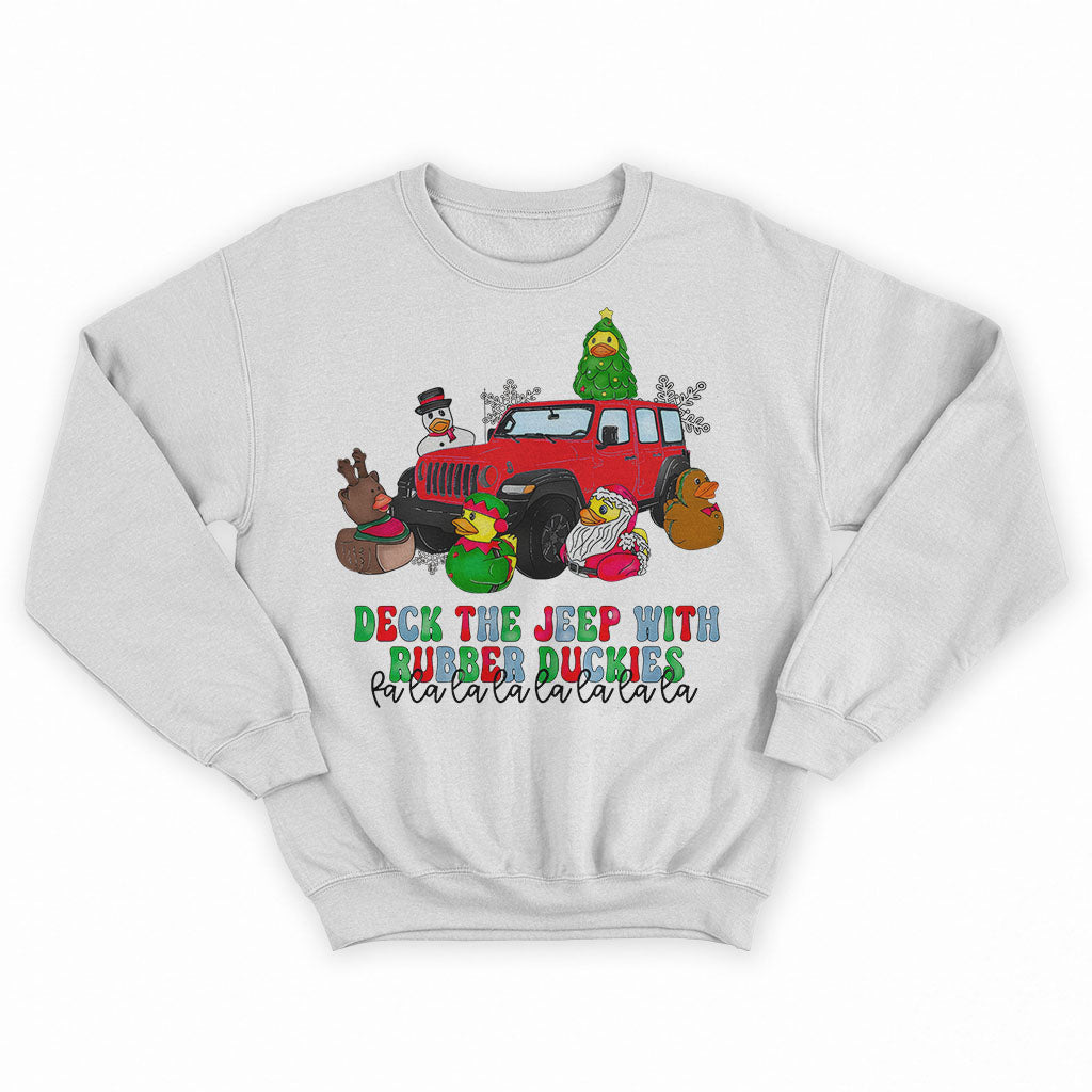 Deck The Jeep With Rubber Duckies | T-shirt Supler Store