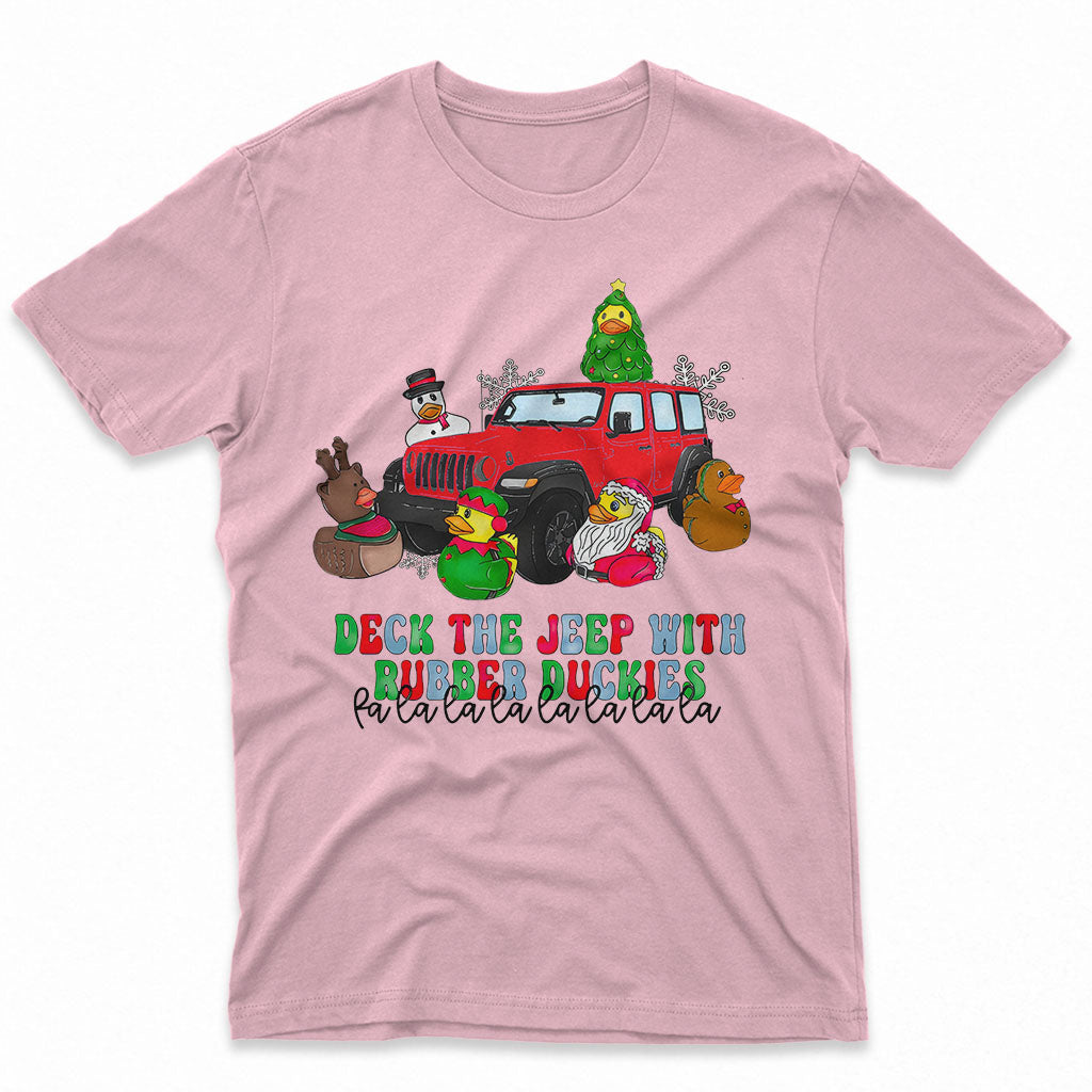 Deck The Jeep With Rubber Duckies | T-shirt Supler Store