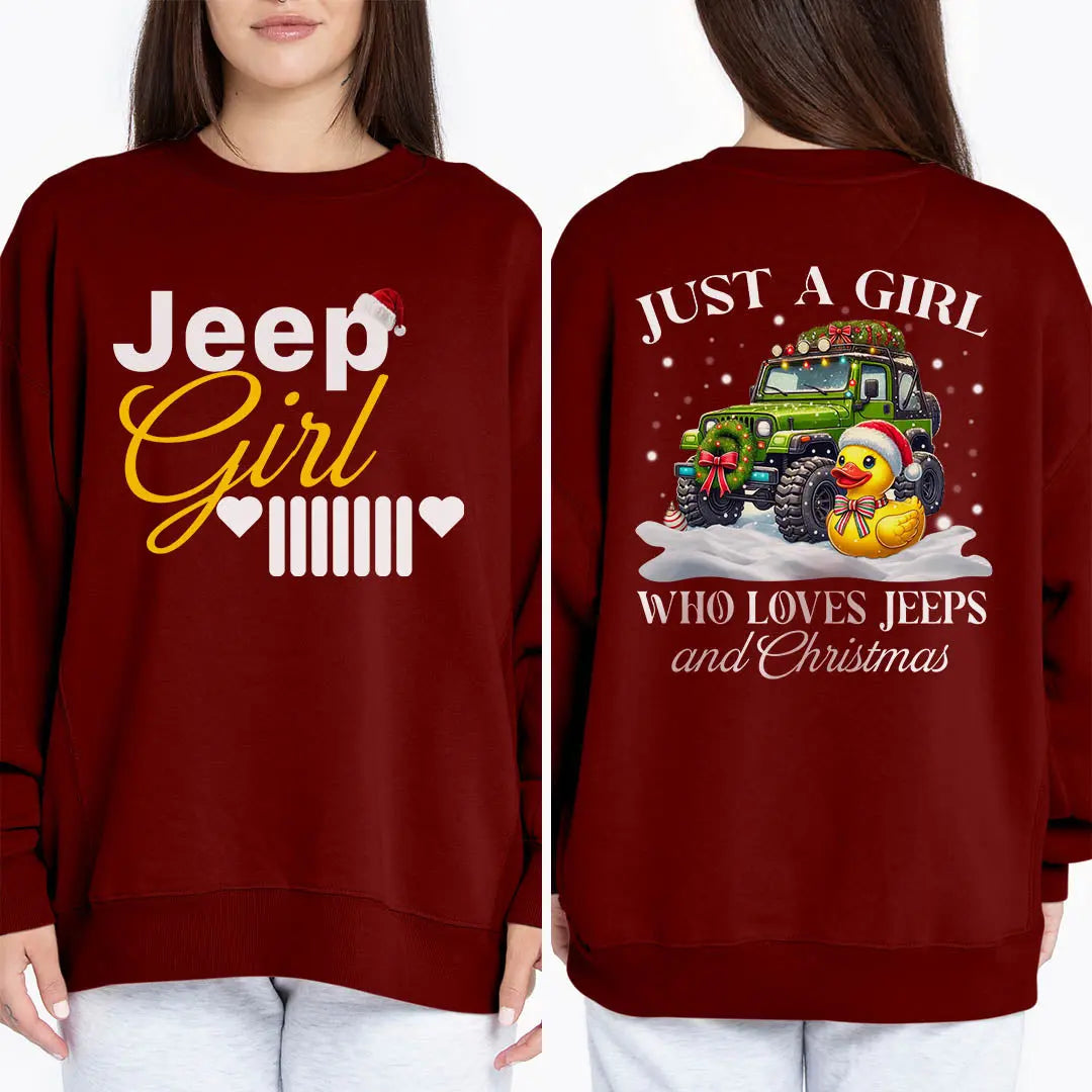 Jeep Christmas Gifts Jeep Girl Pocket Hoodie Supler Store