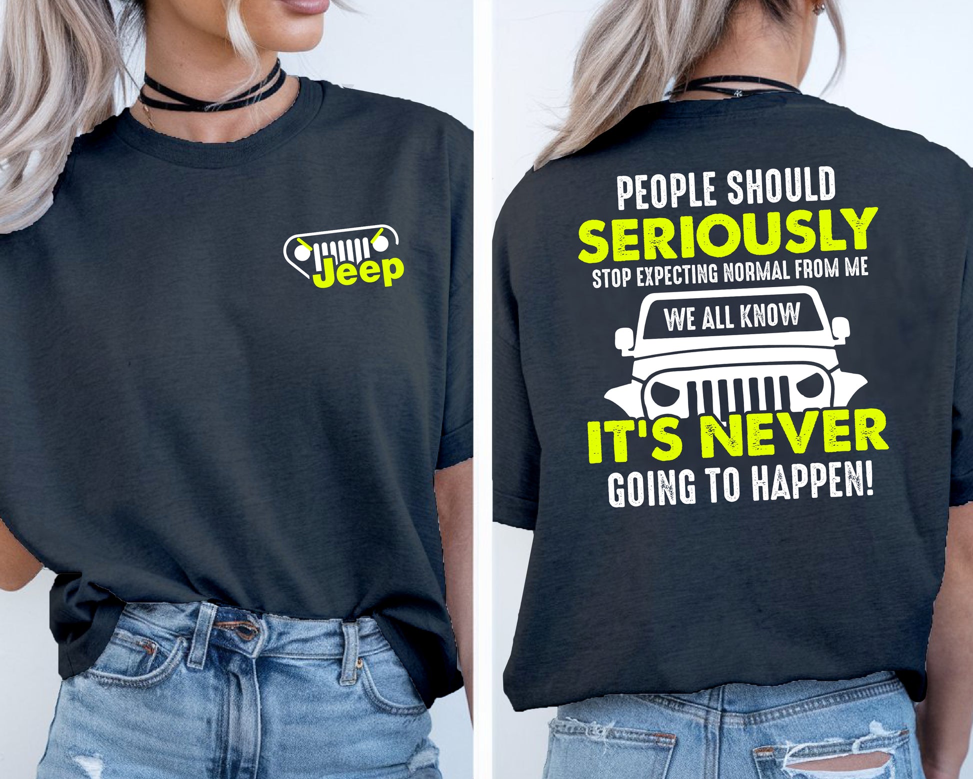 Jeep People Should Stop Expecting Normal From Me Funny T-Shirt Hoodie Jeep I Am A Simple Woman And Believe In Jesus T-Shirt Hoodie Supler Store