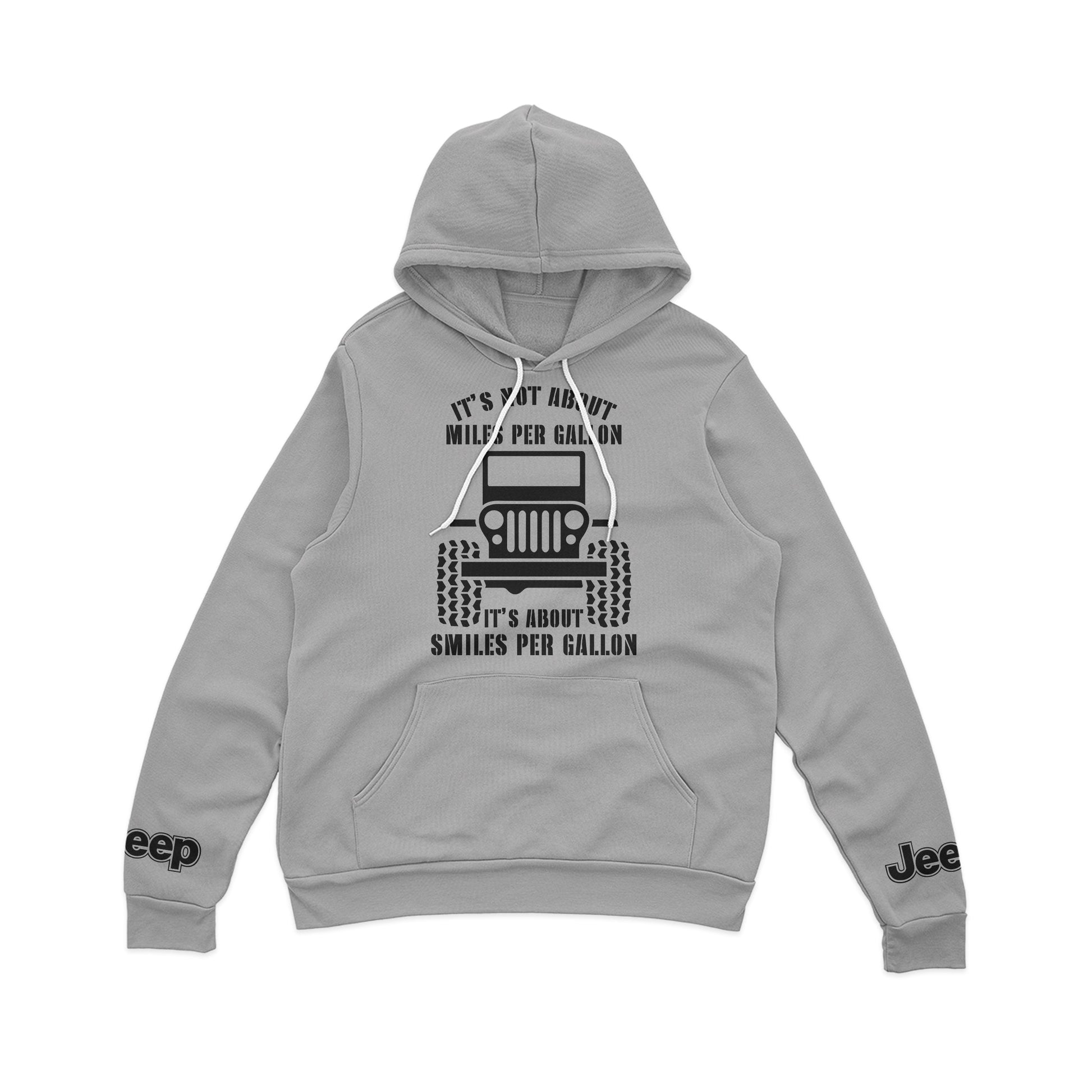 Jeep It's Not About Miles Per Gallon T-Shirt Hoodie Supler Store