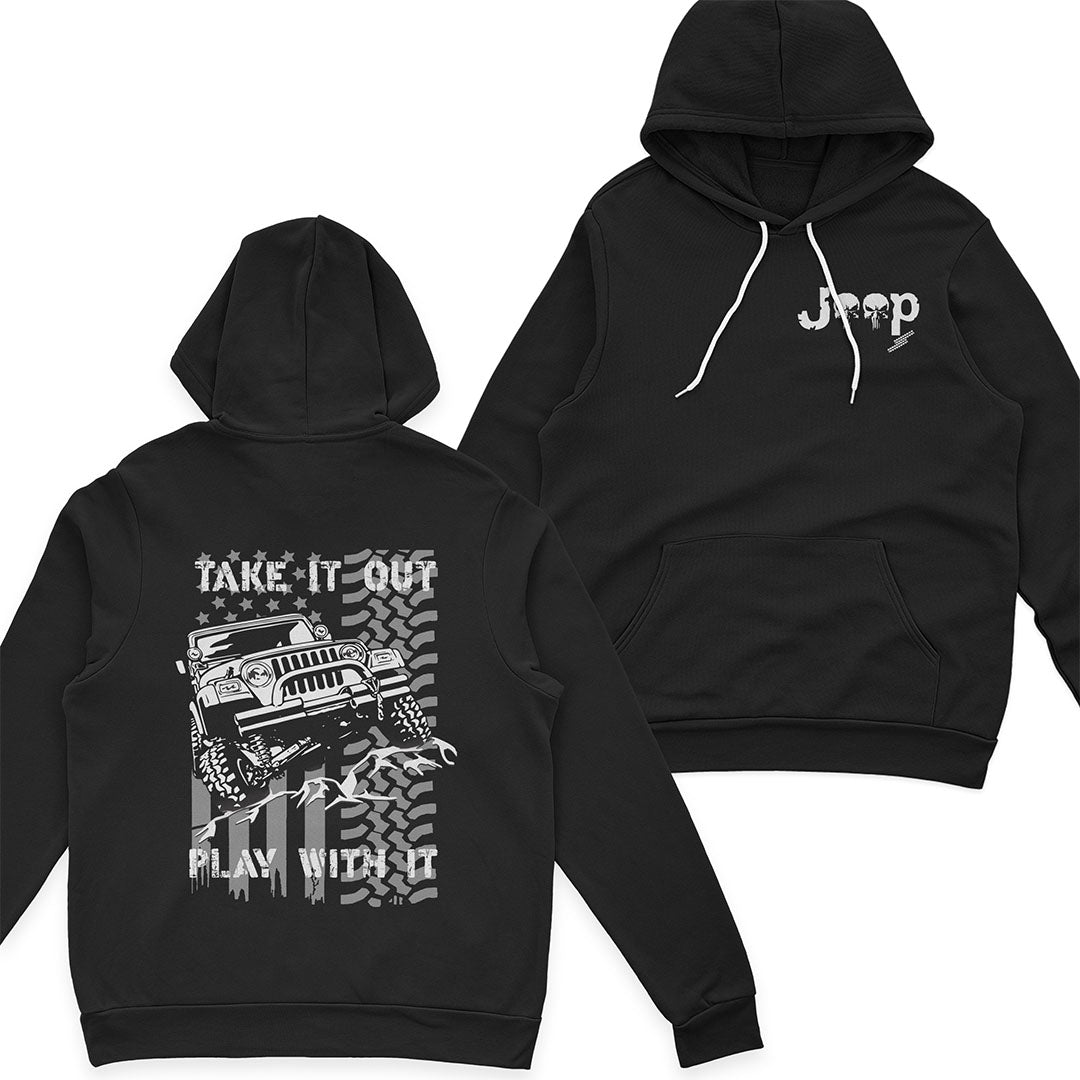 Jeep American Flag Take It Out & Play With It Men T-Shirt Hoodie Supler Store