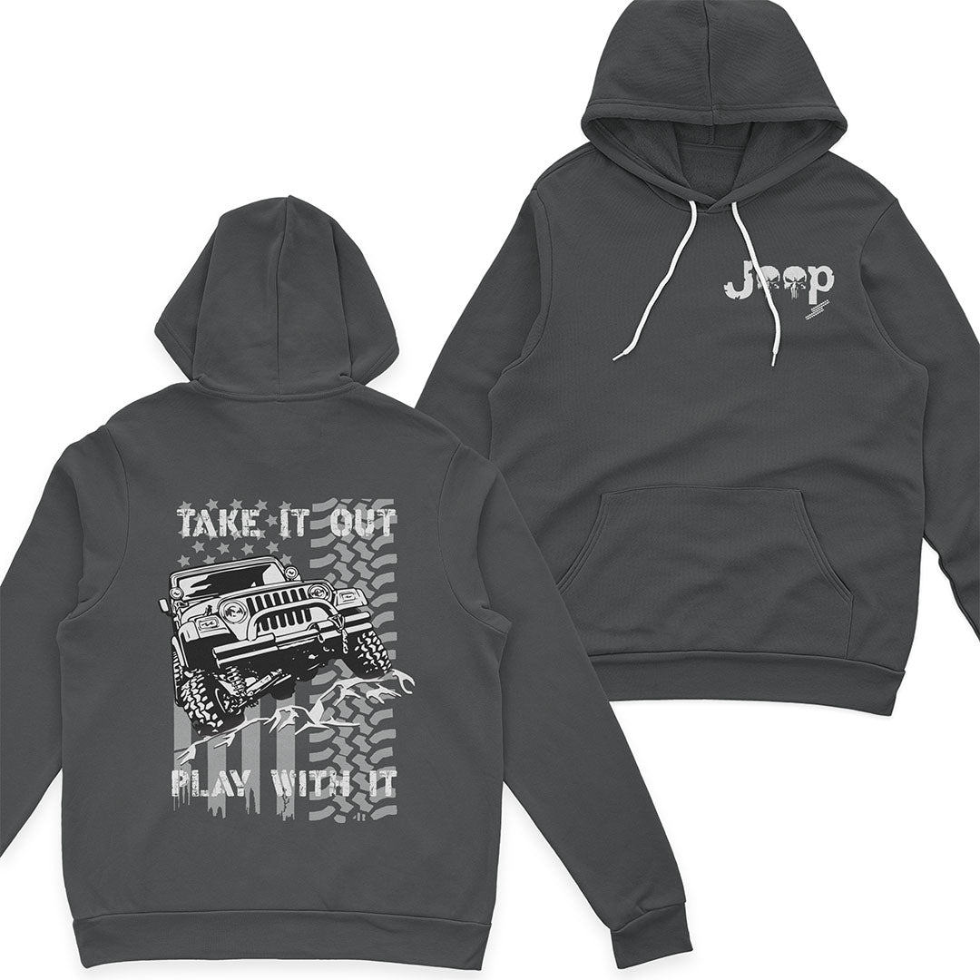 Jeep American Flag Take It Out & Play With It Men T-Shirt Hoodie Supler Store