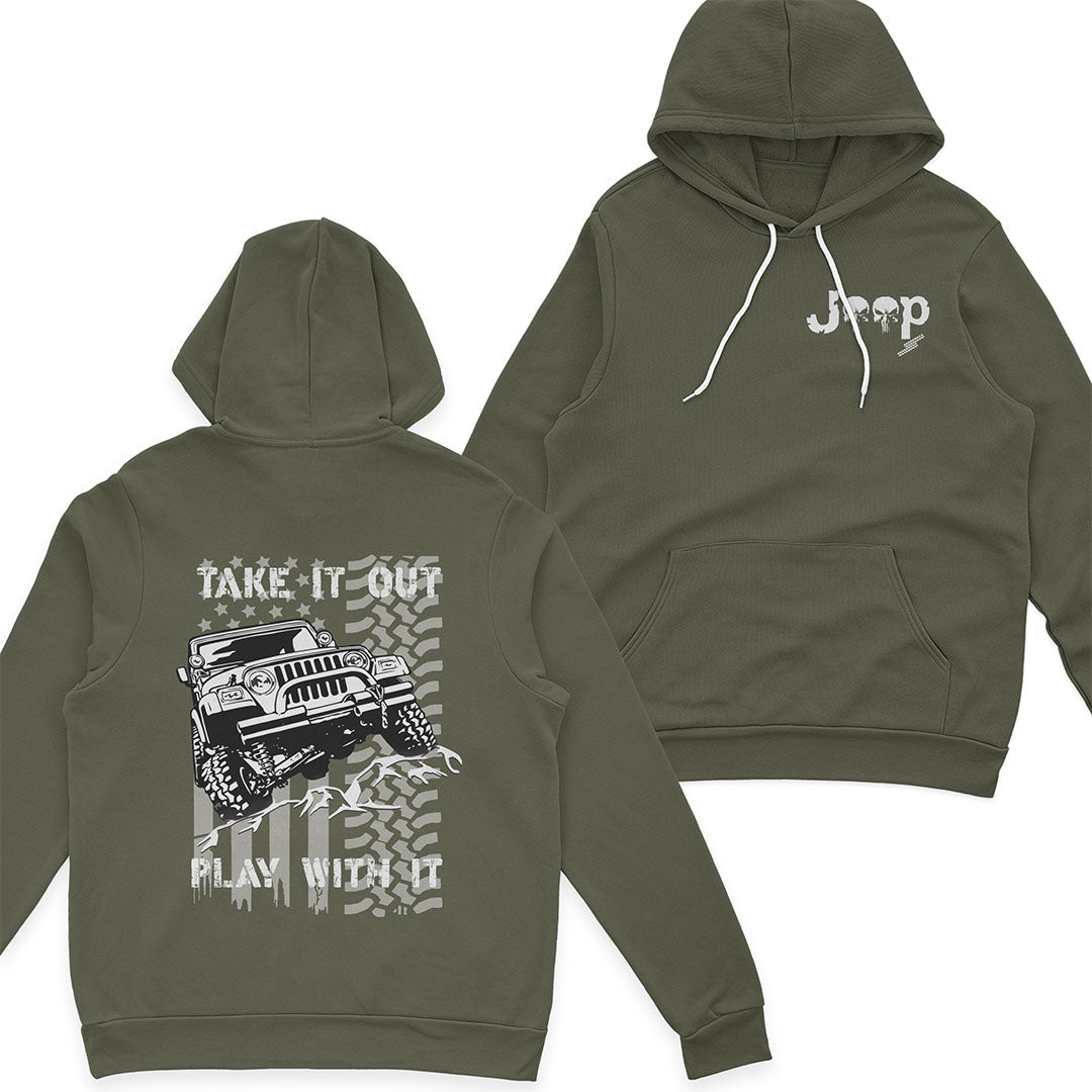 Jeep American Flag Take It Out & Play With It Men T-Shirt Hoodie Supler Store