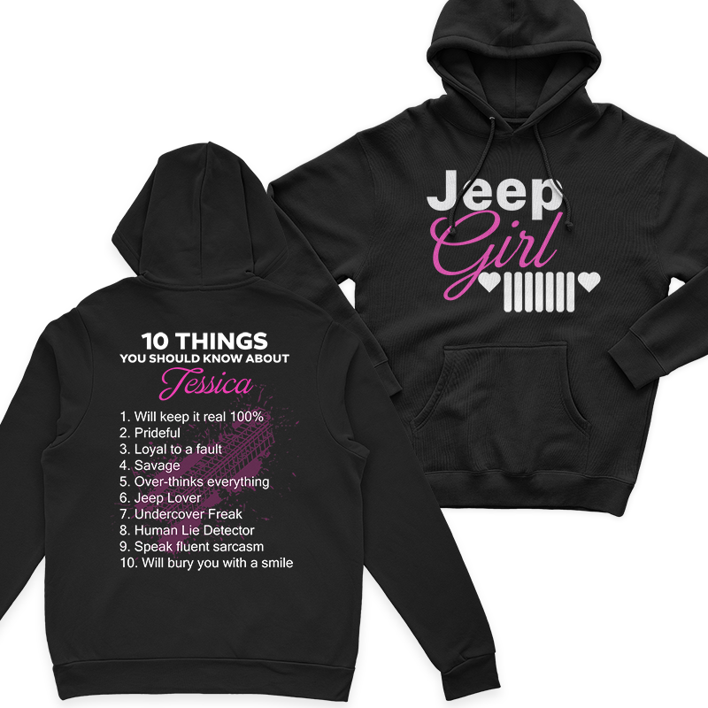 Personalized Jeep Girl Lover T-Shirt Supler Store