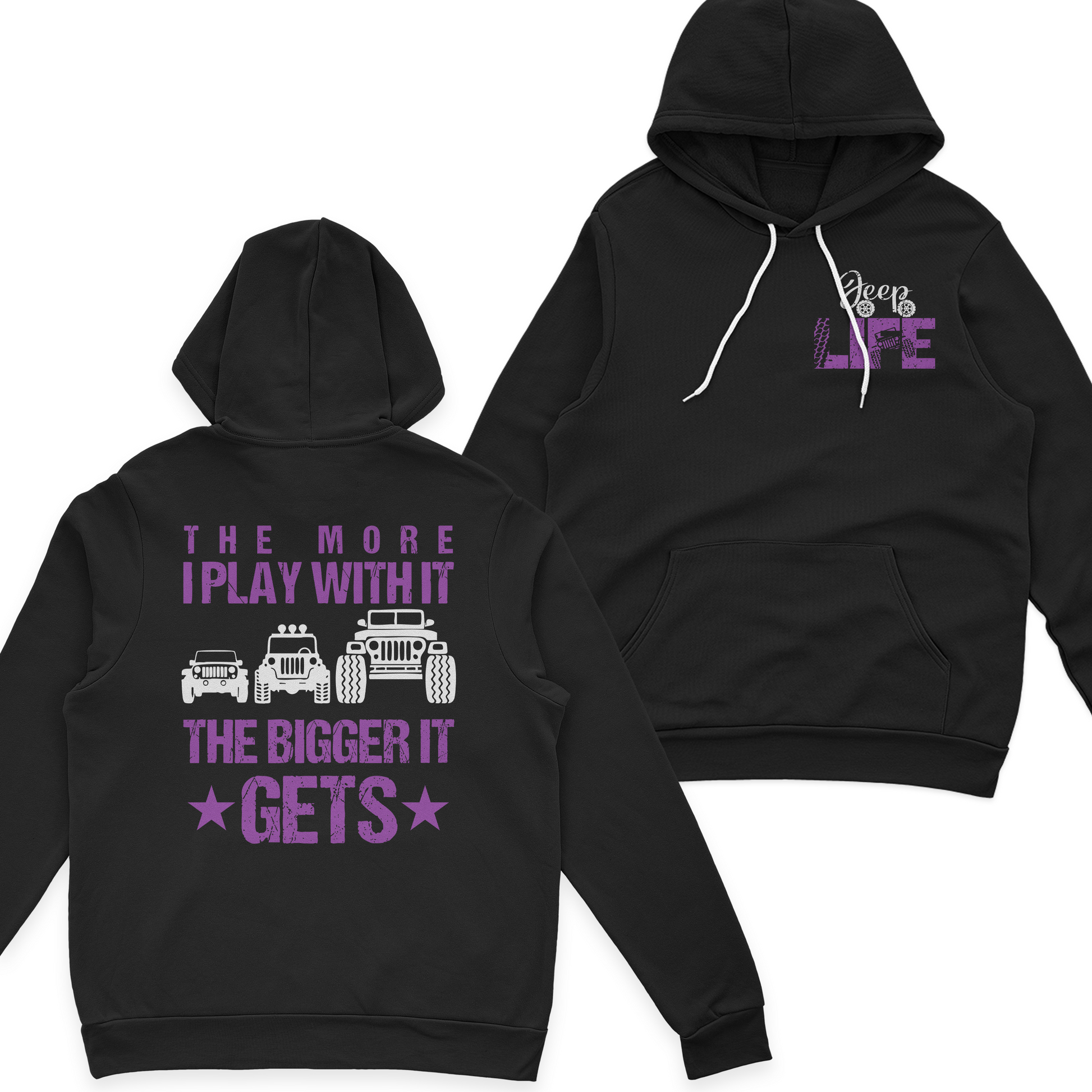 Jeep The More I Play With It The Bigger It Gets T-Shirt Hoodie Supler Store