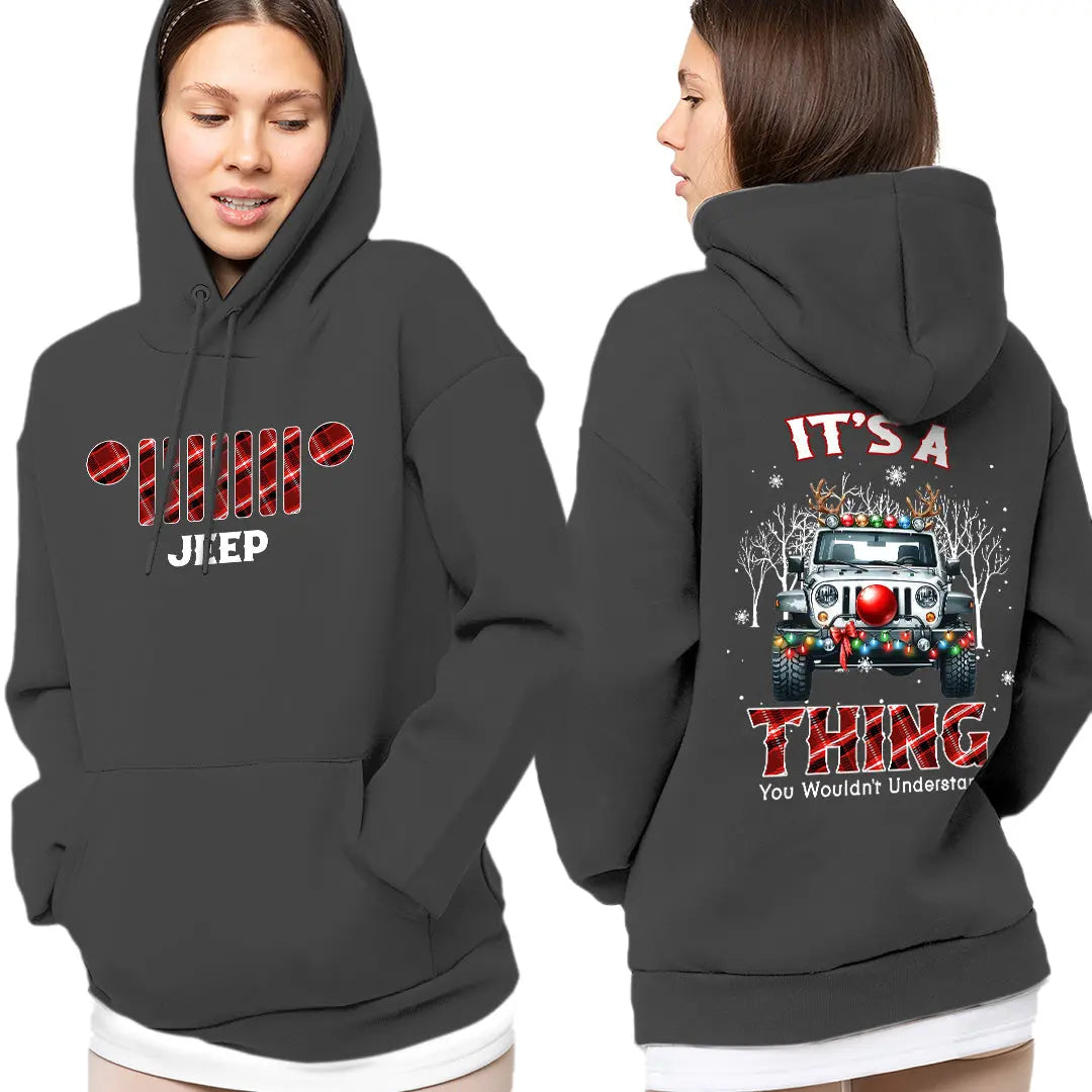 It's a Jeep Thing Christmas Gift Long Sleeve T-Shirt Supler Store