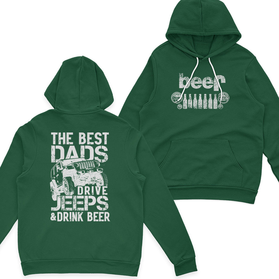 Jeep The Best Dad Beer Father's Day Gift T-Shirt Hoodie