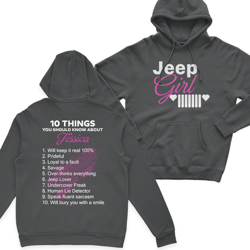 Personalized Jeep Girl Lover T-Shirt Supler Store