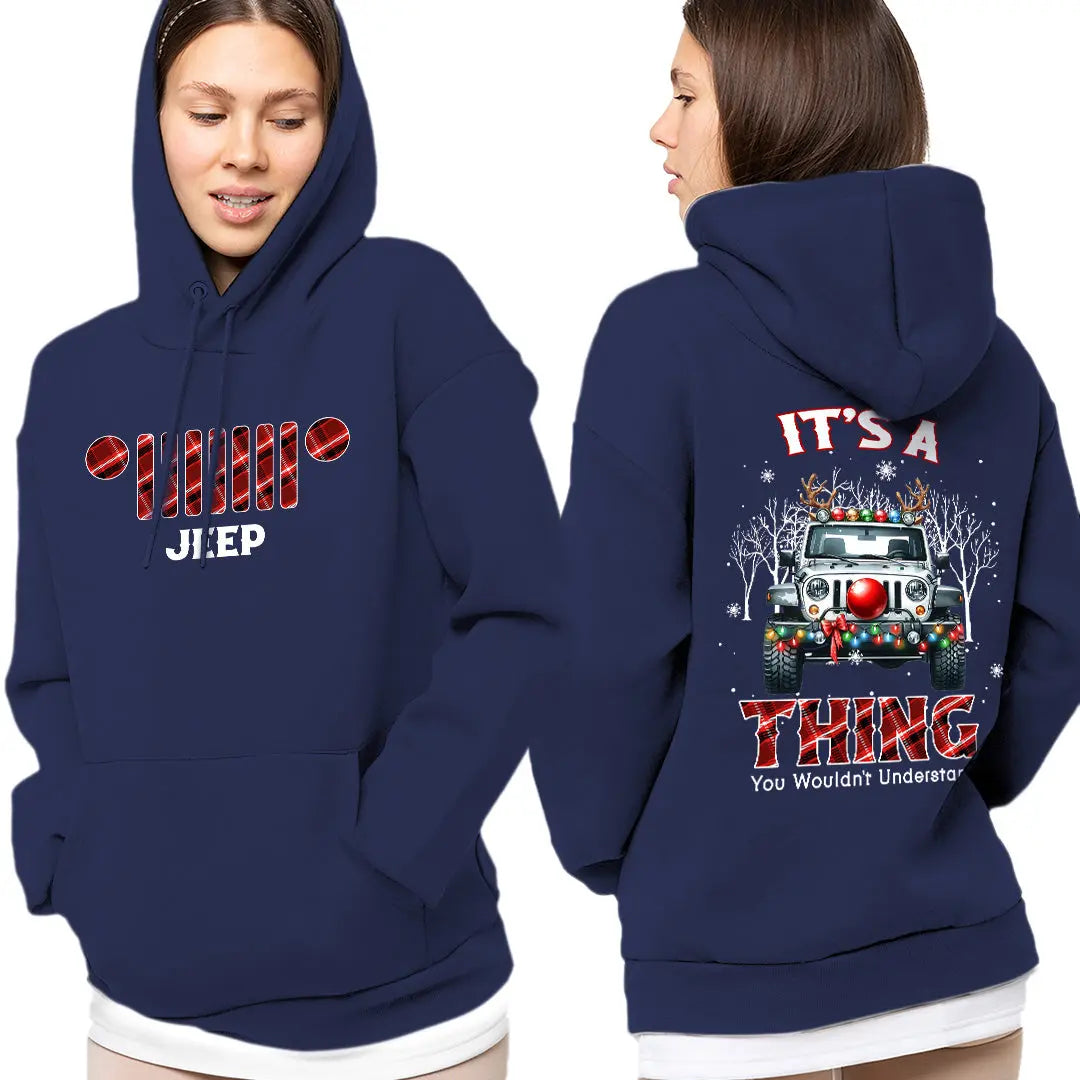 It's a Jeep Thing Christmas Gift Long Sleeve T-Shirt Supler Store