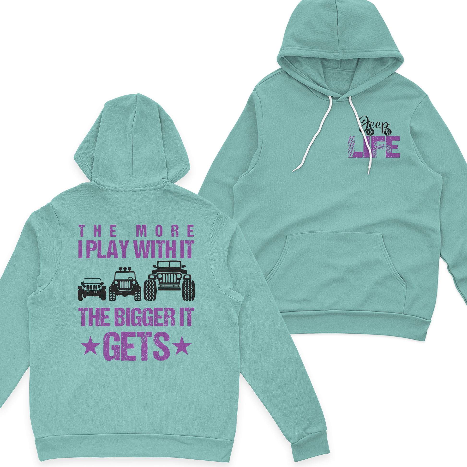 Jeep The More I Play With It The Bigger It Gets T-Shirt Hoodie Supler Store