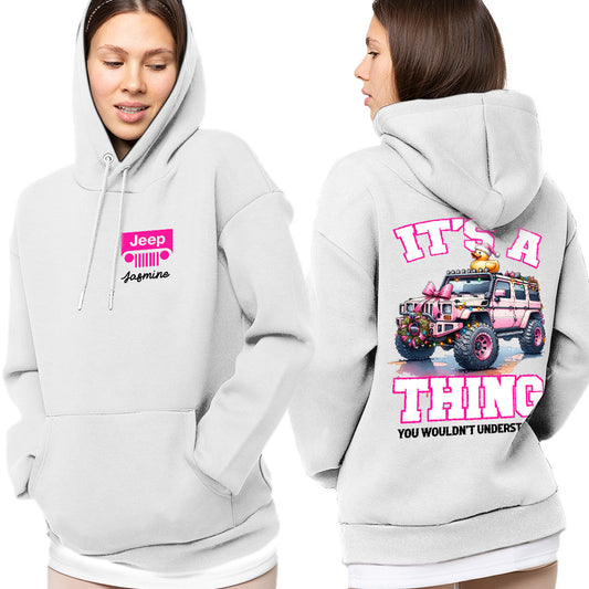 Personalized It's a Jeep Thing Christmas Duck T-Shirt Supler Store