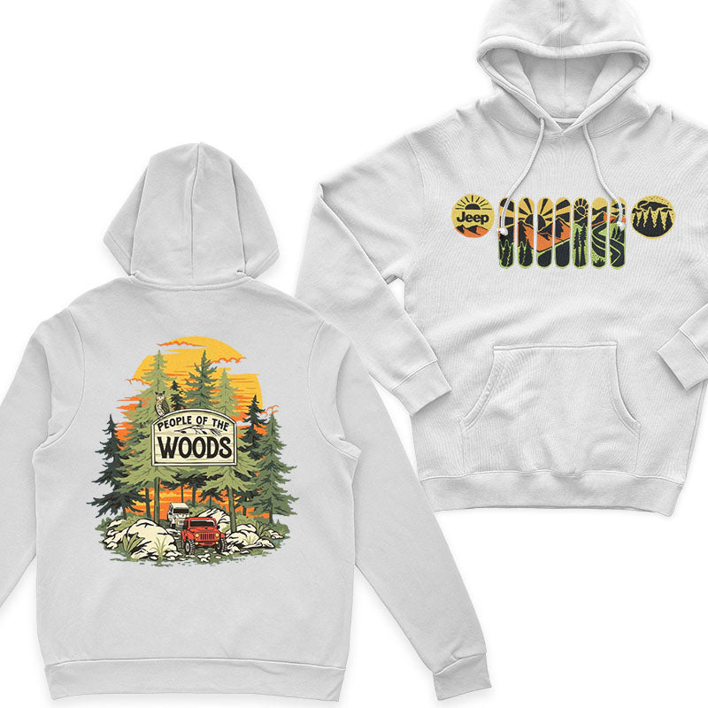 Jeep In The Woods Hoodie T-Shirt Supler Store