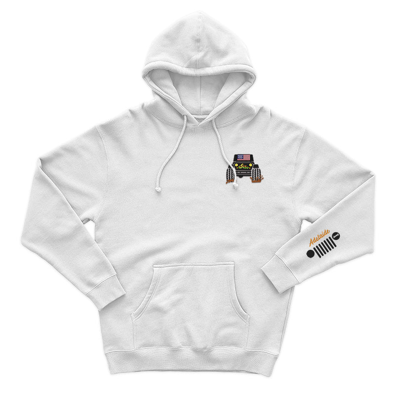 Personalized American Jeep Offroad Embroidered T-Shirt Hoodie Supler Store