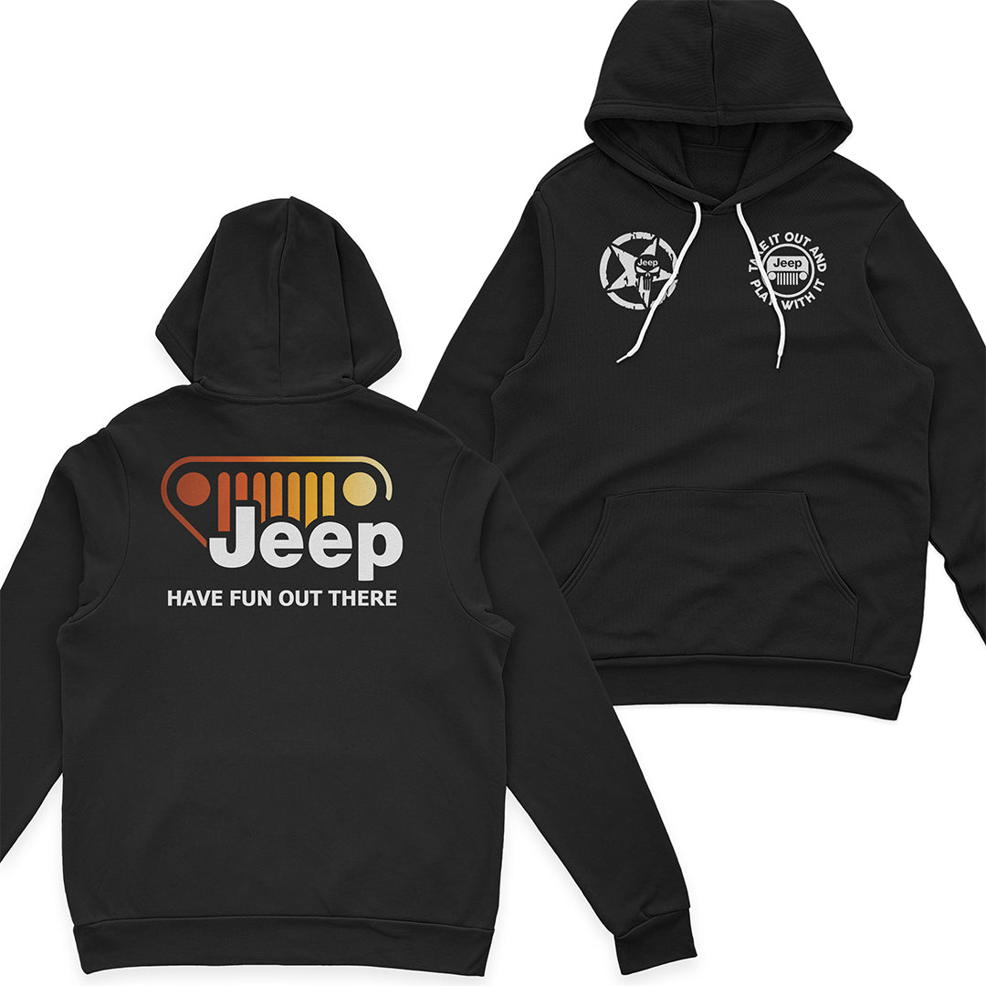 Jeep Take It Out And Play With It Vintage T-Shirt Hoodie