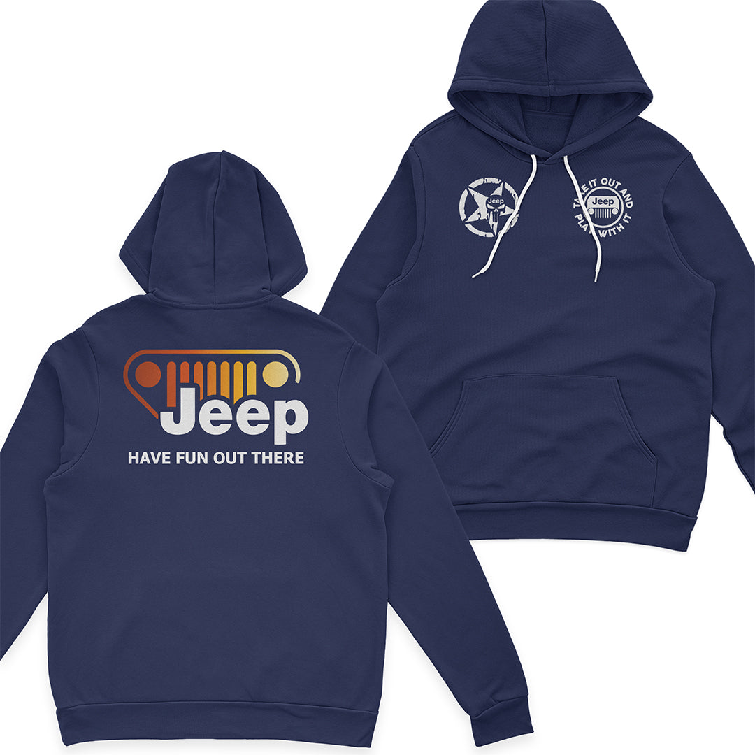 Jeep Take It Out And Play With It Vintage T-Shirt Hoodie