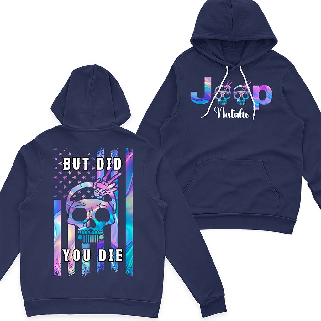 Personalized Jeep But Did You Die Quarter Zip Hoodie Supler Store
