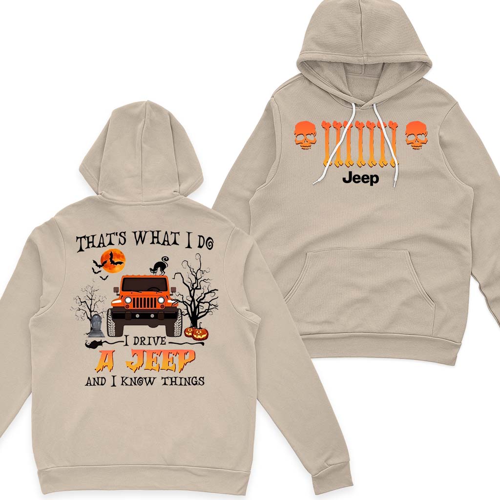 That's What I Do I Drive Jeep Halloween T-Shirt Hoodie Supler Store