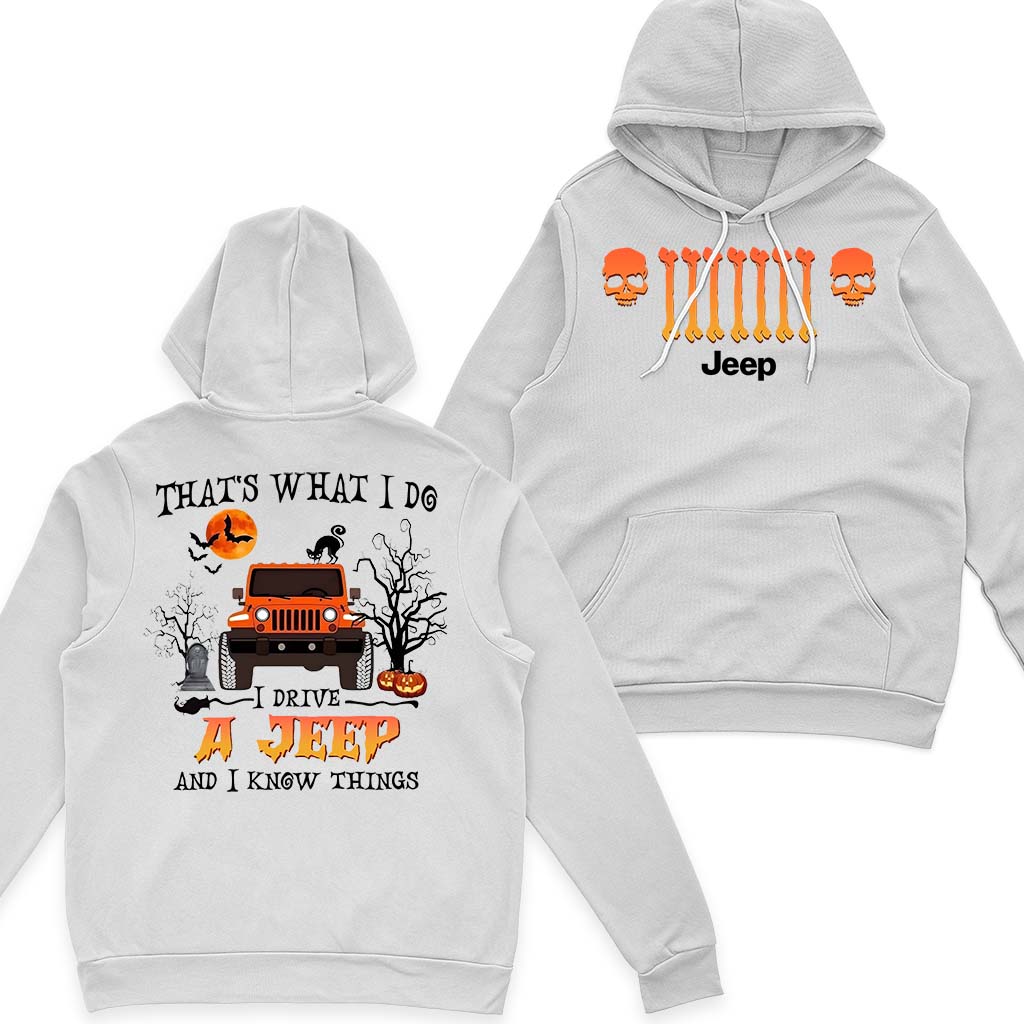 That's What I Do I Drive Jeep Halloween T-Shirt Hoodie Supler Store