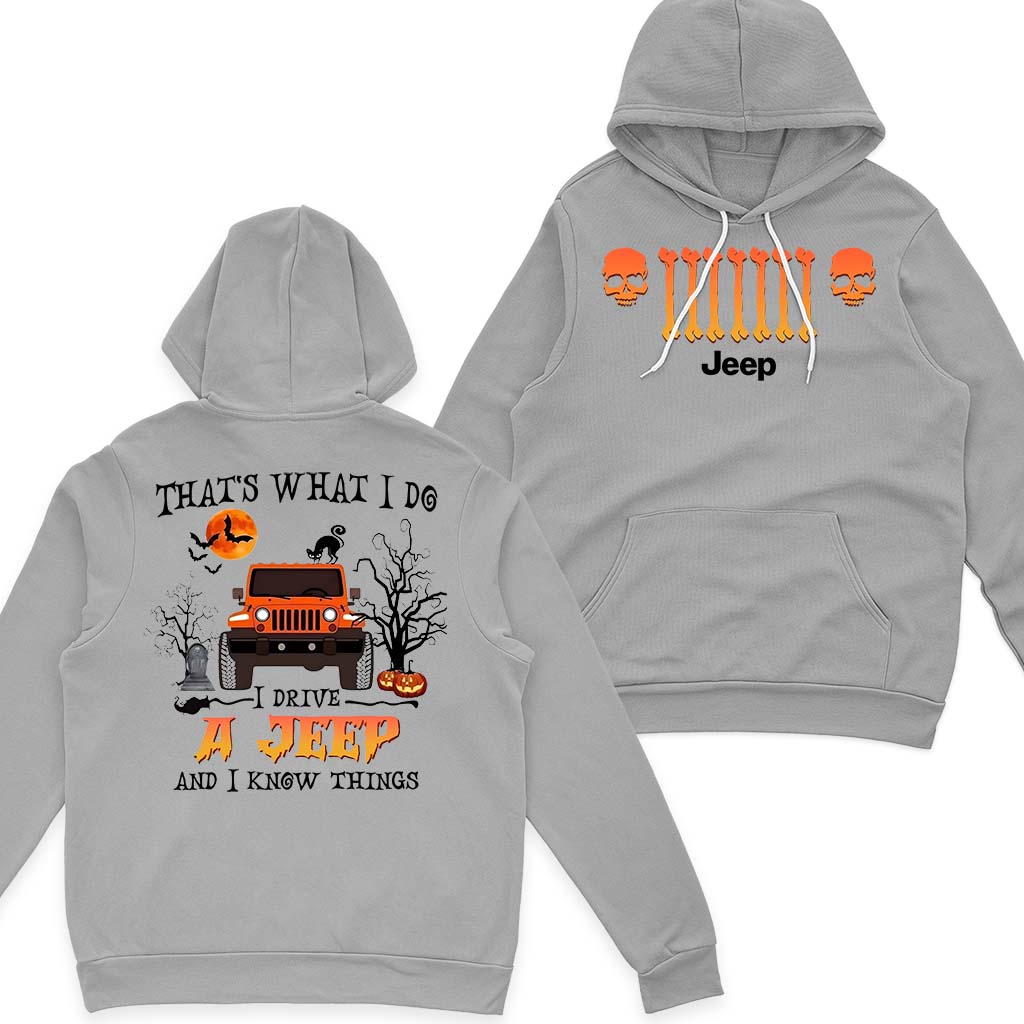That's What I Do I Drive Jeep Halloween T-Shirt Hoodie Supler Store