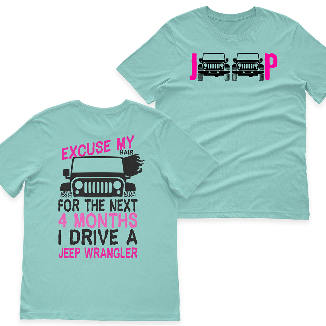 Jeep Hair Girl I Drive A Jeep Wrangler T-Shirt Hoodie Supler Store