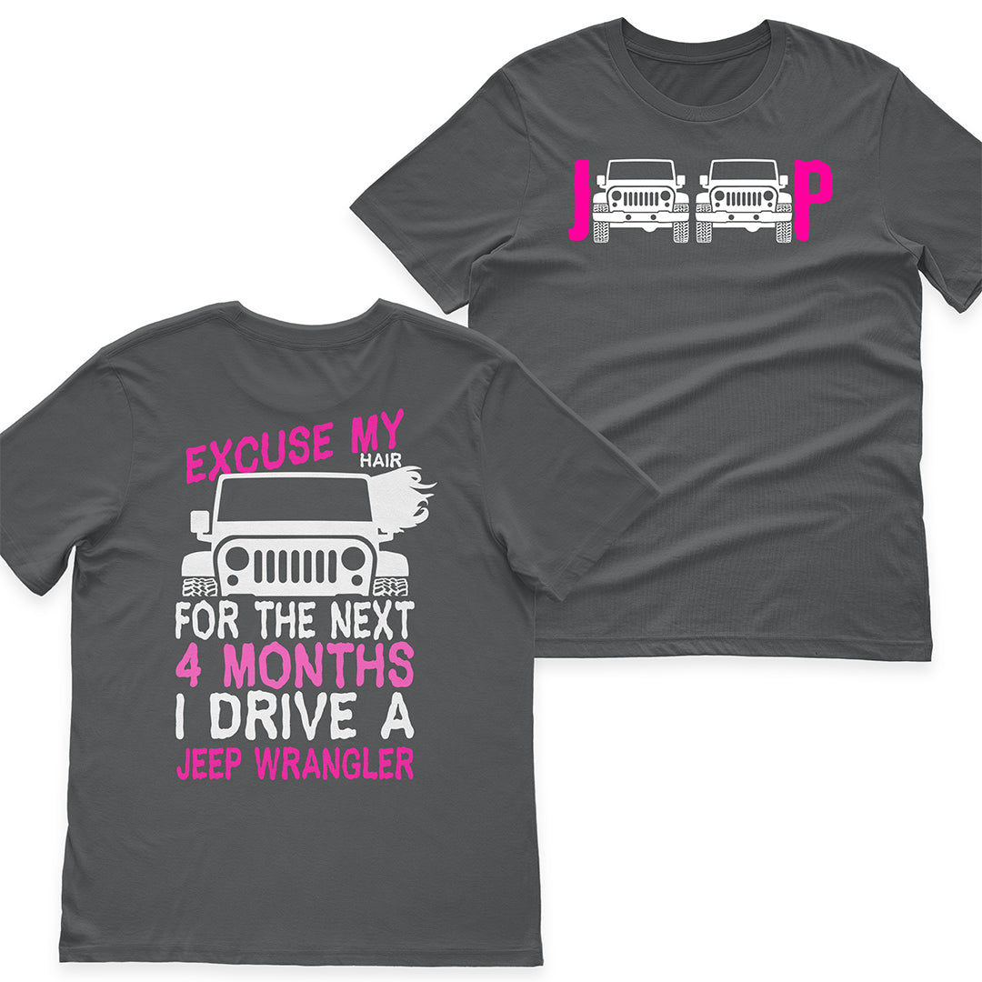 Jeep Hair Girl I Drive A Jeep Wrangler T-Shirt Hoodie Supler Store