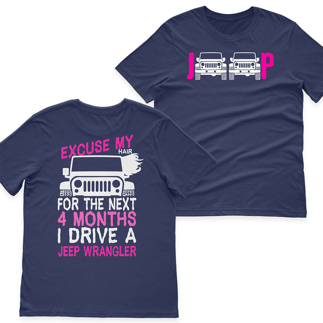 Jeep Hair Girl I Drive A Jeep Wrangler T-Shirt Hoodie Supler Store