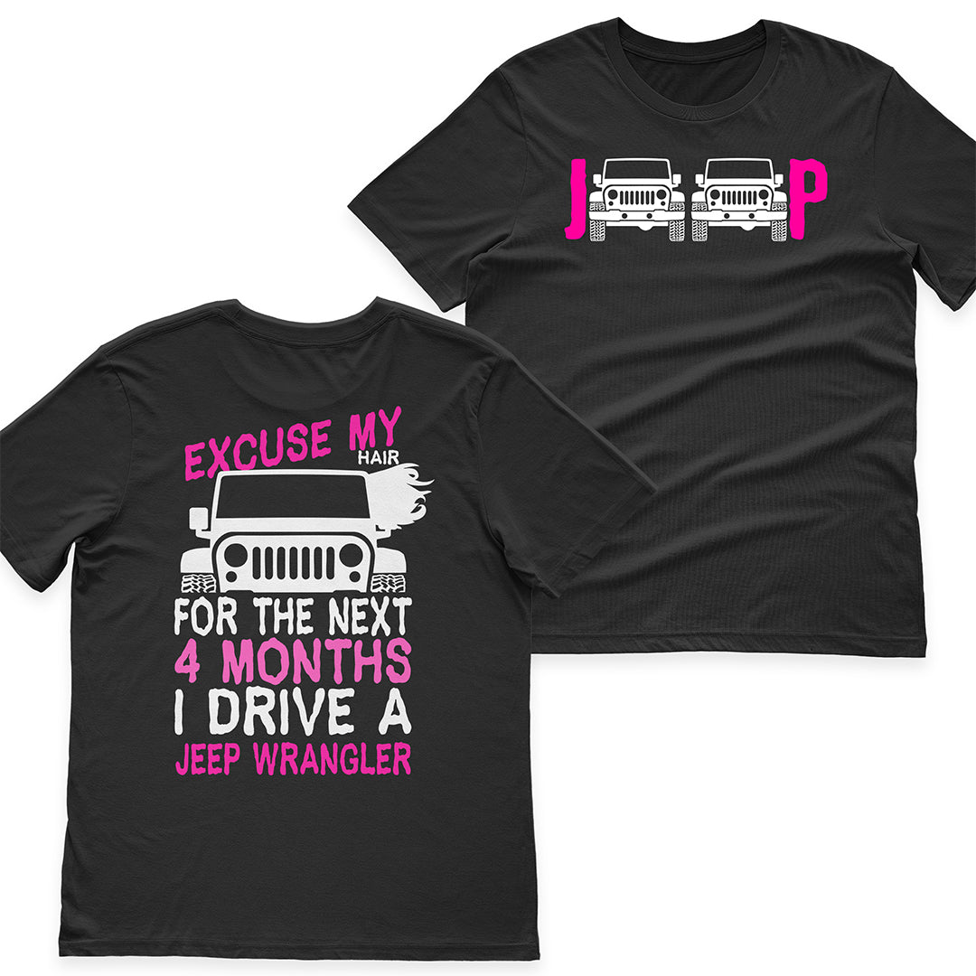 Jeep Hair Girl I Drive A Jeep Wrangler T-Shirt Hoodie Supler Store