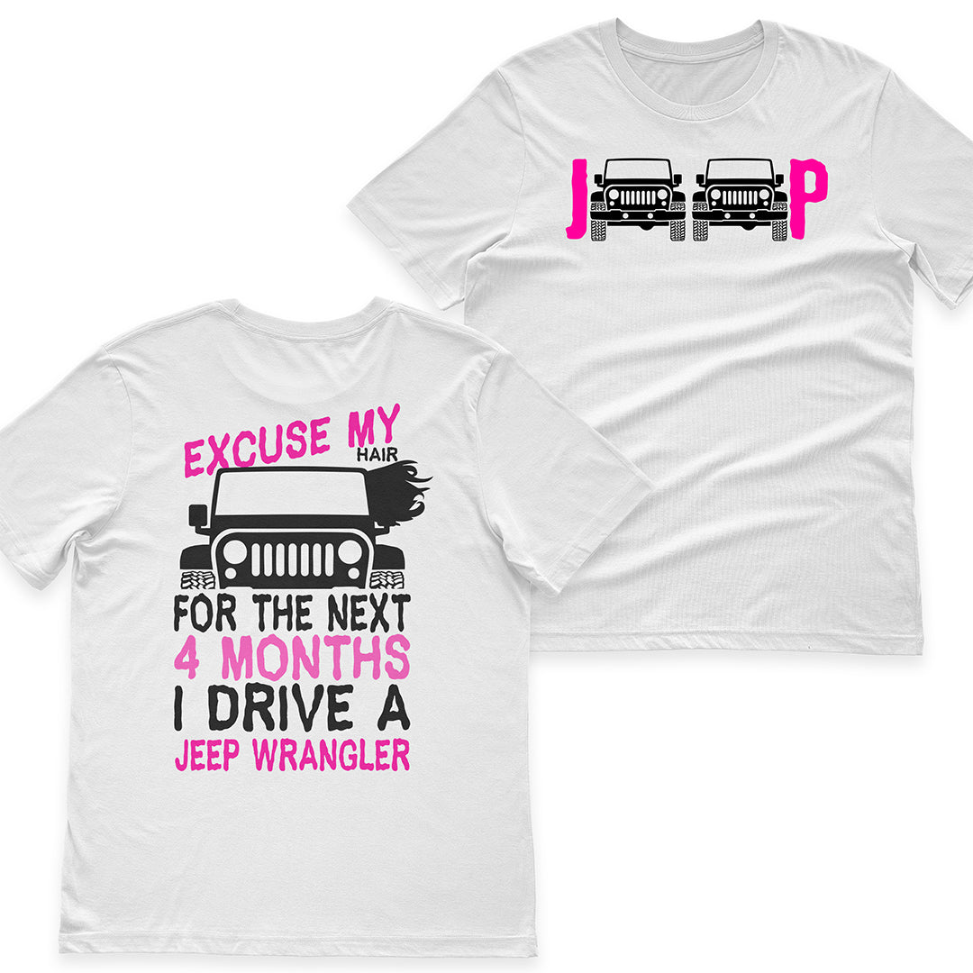 Jeep Hair Girl I Drive A Jeep Wrangler T-Shirt Hoodie Supler Store