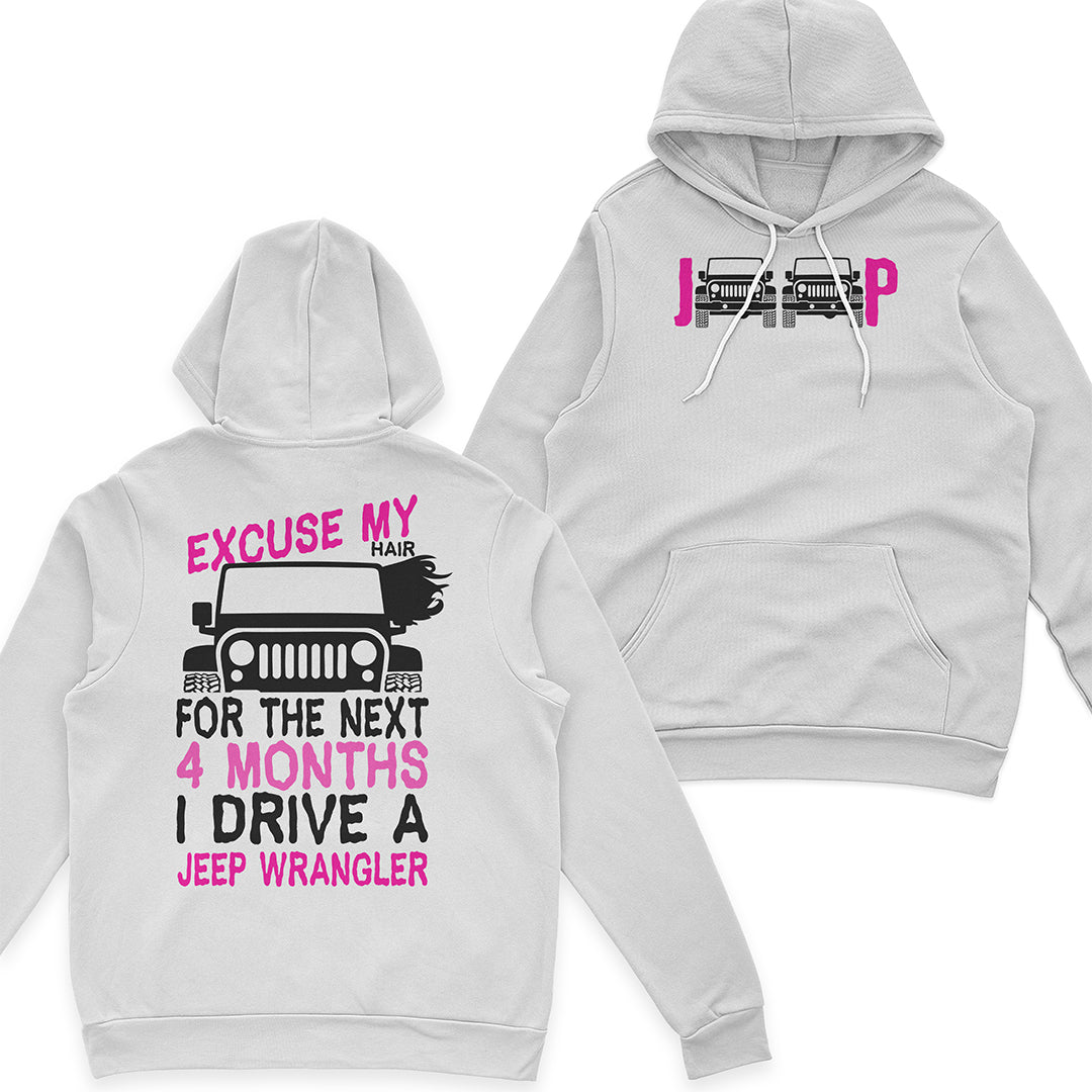 Jeep Hair Girl I Drive A Jeep Wrangler T-Shirt Hoodie Supler Store