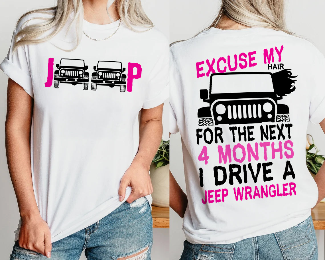 Jeep Hair Girl I Drive A Jeep Wrangler T-Shirt Hoodie Supler Store