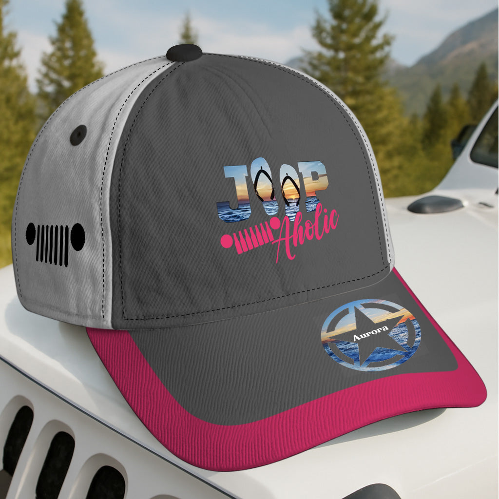 Personalized Jeep Girl Beach Flip Flops Cap Supler Store
