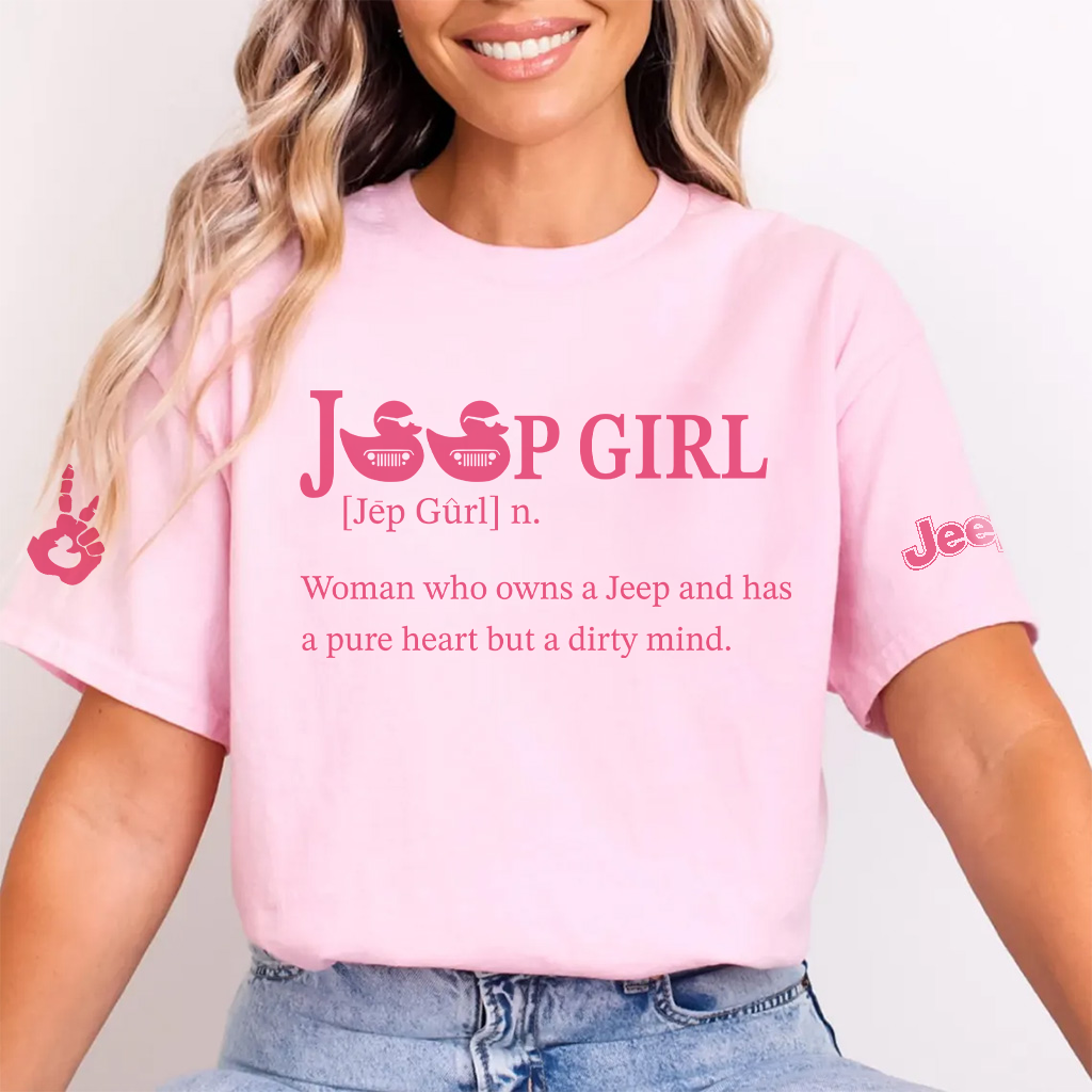Jeep Girl Definition Dirty Mind Funny T-Shirt Hoodie Supler Store