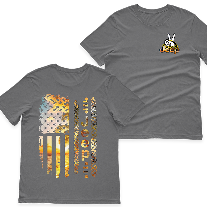 Jeep Beach American Flag Hoodie T-Shirt Supler Store