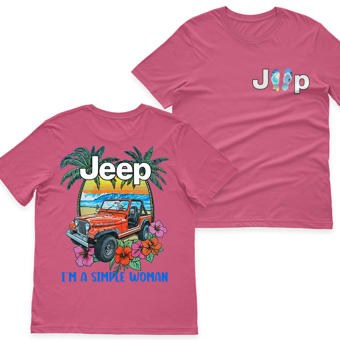 Jeep Beach I'm A Simple Woman Hoodie T-Shirt Supler Store