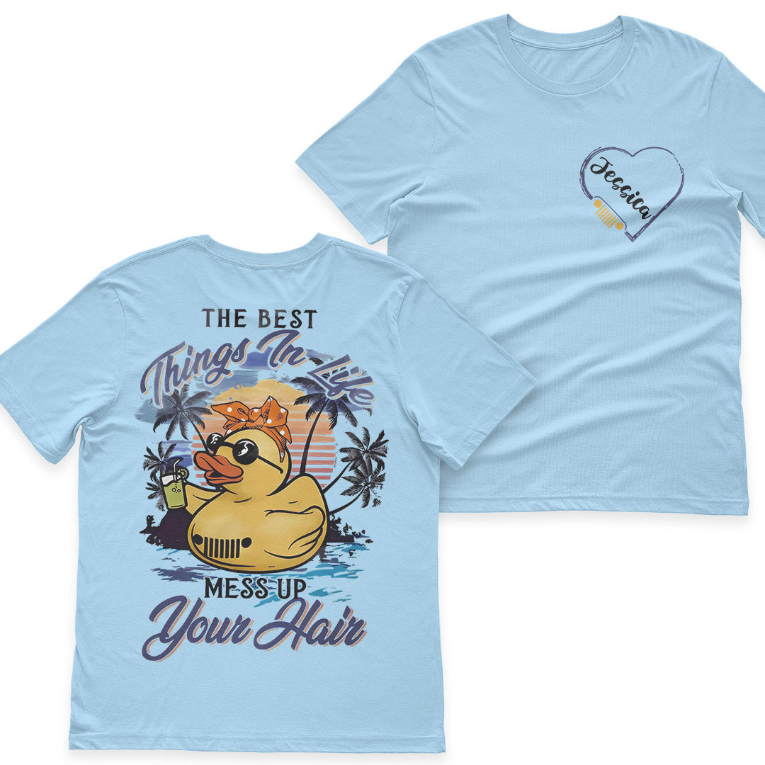 Personalized Jeep The Best Things In Life Quarter Zip Sweatshirt Supler Store