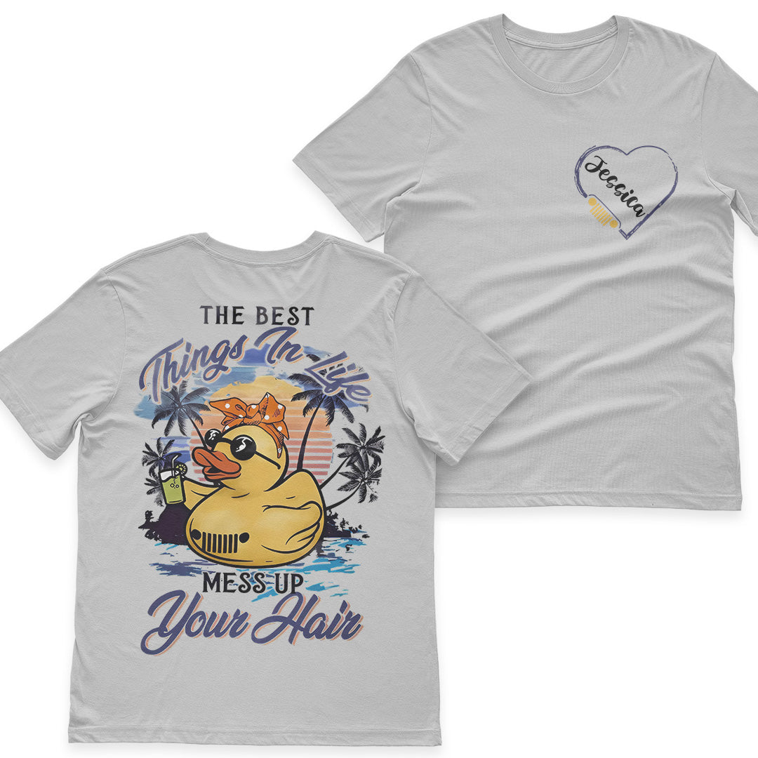 Personalized Jeep The Best Things In Life Quarter Zip Sweatshirt Supler Store