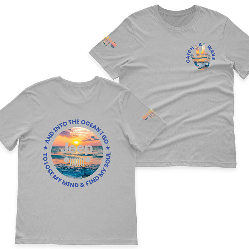 Jeep And Into The Ocean I Go T-Shirt Hoodie
