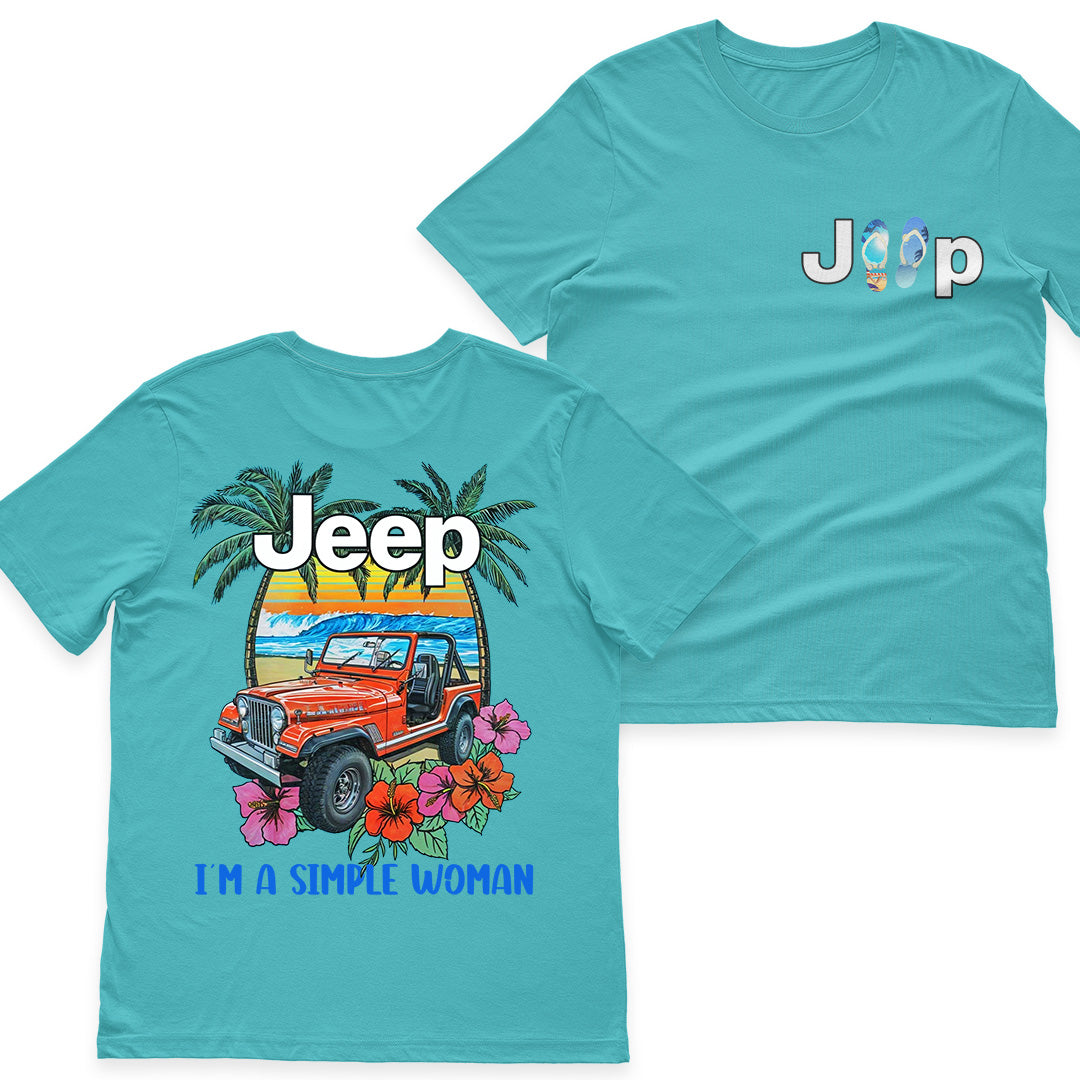 Jeep Beach I'm A Simple Woman Hoodie T-Shirt Supler Store