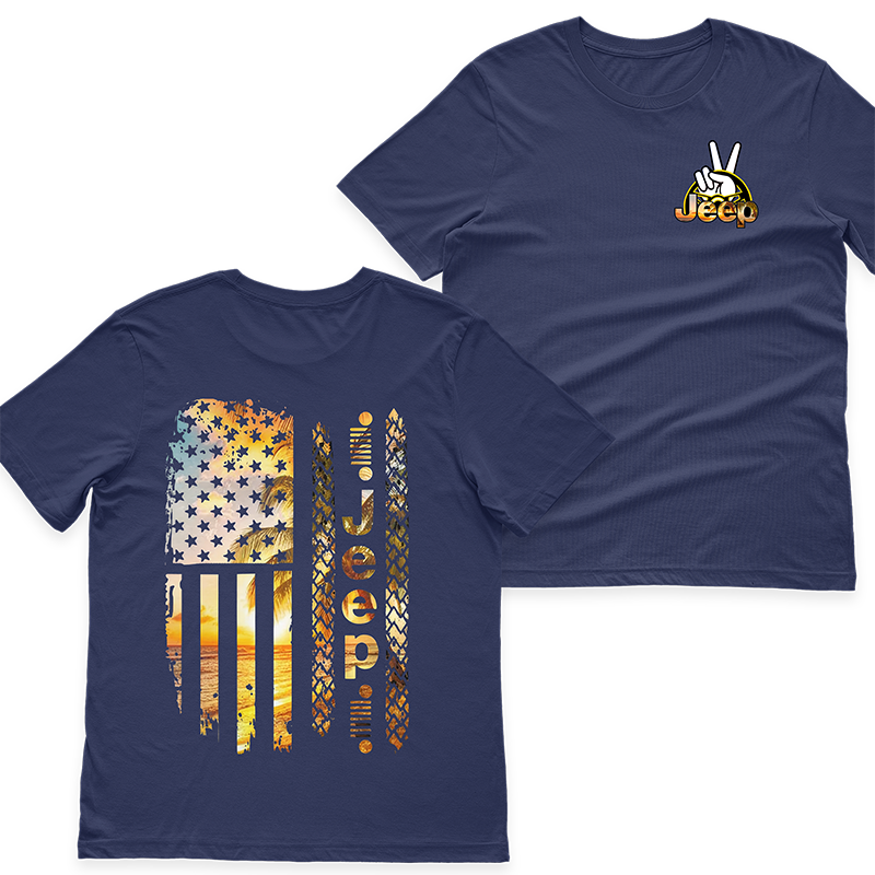 Jeep Beach American Flag Hoodie T-Shirt Supler Store