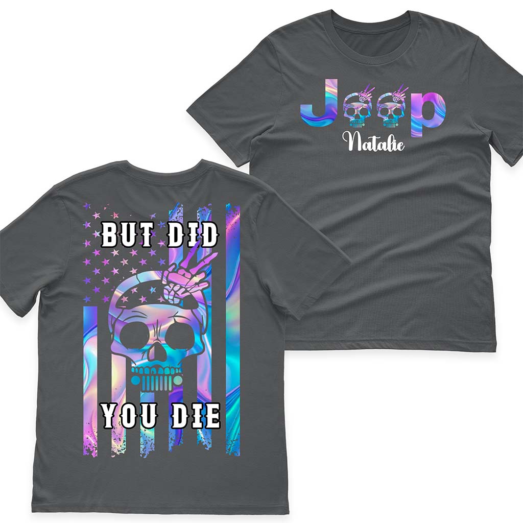 Personalized Jeep But Did You Die Quarter Zip Hoodie Supler Store