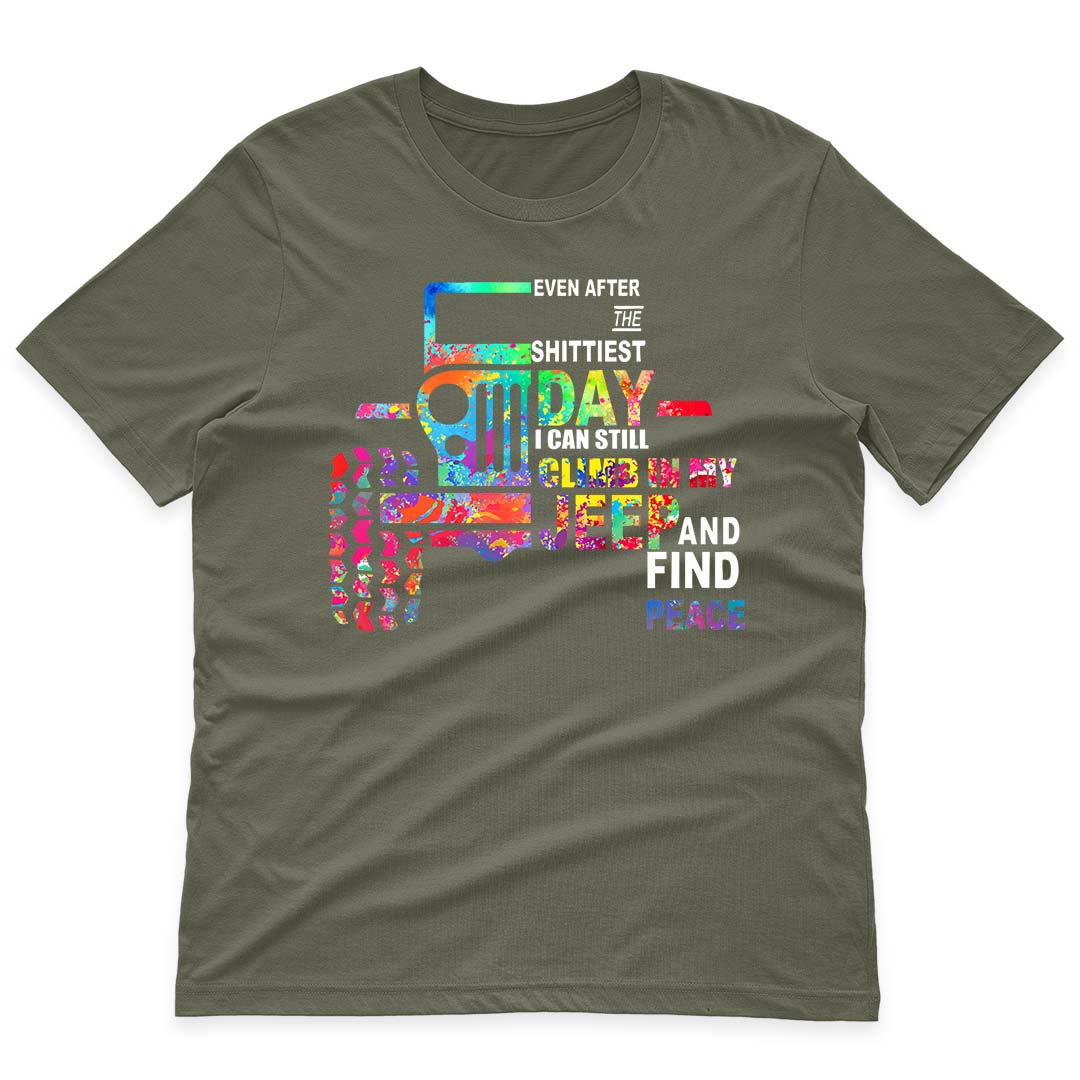 Jeep Find Peace Funny Hand T-Shirt Hoodie Supler Store