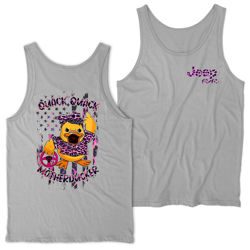 Jeep Mom Motherducker Leopard Tank Top Supler Store
