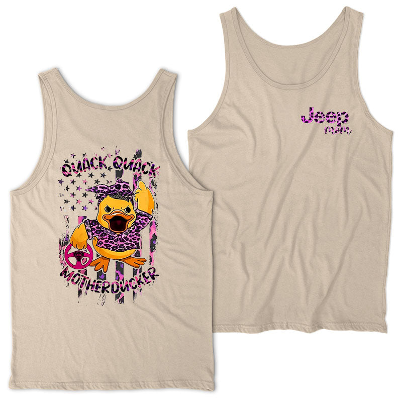 Jeep Mom Motherducker Leopard Tank Top Supler Store