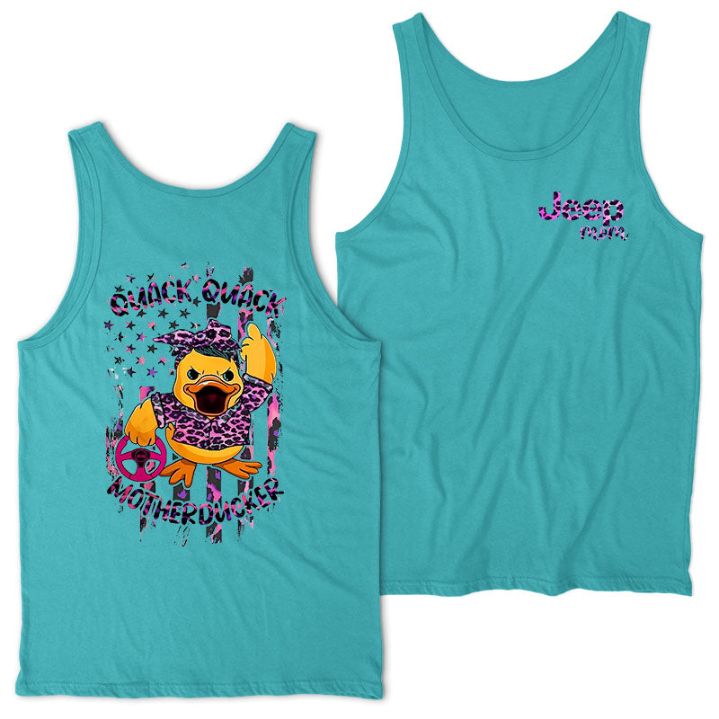 Jeep Mom Motherducker Leopard Tank Top Supler Store