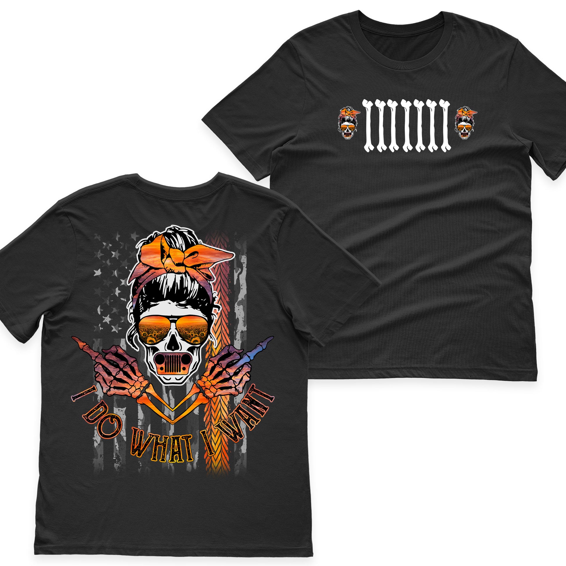 Jeep Skull I Do What I Want T-Shirt Hoodie Supler Store