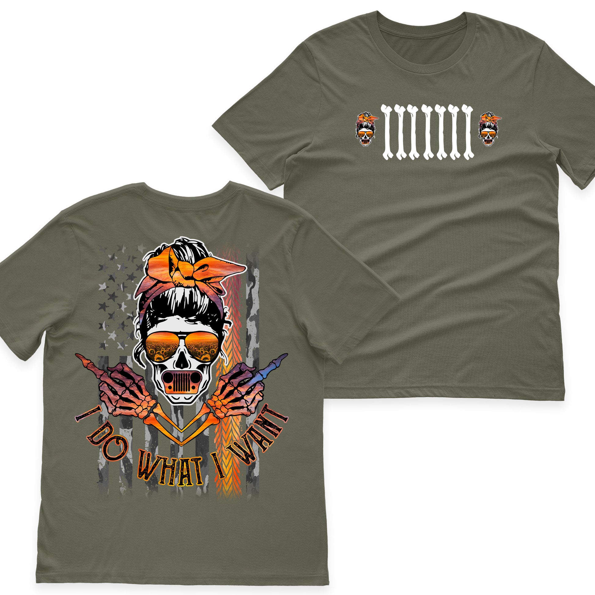 Jeep Skull I Do What I Want T-Shirt Hoodie Supler Store